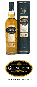 Glengoyne 10 year old whisky Adverts